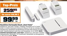 Raumklima-Starterpaket Bosch „Smart Home“ oder Sicherheits-Starterpaket Bosch „Smart Home“, bei OBI in Castrop-Rauxel Raumklima-Starterpaket Bosch „Smart Home“ oder Sicherheits-Starterpaket Bosch „Smart Home“, im Angebot bei OBI Castrop-Rauxel für 99,99 €