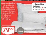 Aktuelle Kopfkissen Angebote bei GLOBUS in Jena Aktuelles Kassetten-Stegbett Angebot bei GLOBUS in Jena ab 9,99 €