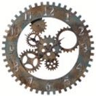 Wanduhr ca. 70 cm Ø im Angebot bei Möbelzentrum Pforzheim in Bruchsal Wanduhr ca. 70 cm Ø Angebote von AMBIA HOME bei Möbelzentrum Pforzheim Bruchsal für 29,99 €