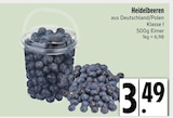 Heidelbeeren im EDEKA Prospekt Heidelbeeren von im aktuellen EDEKA Prospekt für 3,49 €