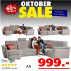 Benito Wohnlandschaft Angebot im Seats and Sofas Prospekt Benito Wohnlandschaft im Seats and Sofas Prospekt zum Preis von 999,00 €