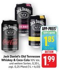 Aktuelles Old Tennessee Whiskey & Coca-Cola Angebot bei EDEKA in Heilbronn ab 1,85 €
