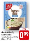 Expressreis im Angebot bei E center in Trier Expressreis Angebote von Gut & Günstig bei E center Trier für 0,99 €