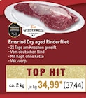 Emsrind Dry aged Rinderfilet Angebote von True Wilderness bei Metro Voerde für 37,44 €