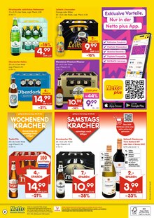 Krombacher im Netto Marken-Discount Prospekt "DER ORT, AN DEM DU IMMER AUSGEZEICHNETE PREISE FINDEST." mit 2 Seiten (Aschaffenburg)