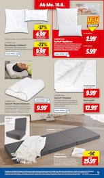 Matratze Angebot im aktuellen Lidl Prospekt auf Seite 19