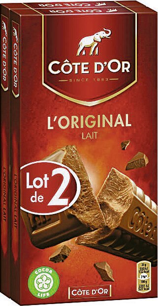 Chocolat L’Original Lait