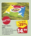 famila Nordwest - Towel Game - UNO Angebot im Prospekt Towel Game - UNO bei famila Nordwest im Prospekt "" für 14,99 €