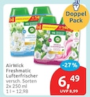 Freshmatic Lufterfrischer von AirWick für 6,49 € bei budni im Angebot Freshmatic Lufterfrischer von AirWick im aktuellen budni Prospekt