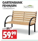 Gartenbank Fehmarn im Angebot bei Wreesmann in Dessau-Roßlau Gartenbank Fehmarn Angebote von Top Garten bei Wreesmann Dessau-Roßlau für 59,99 €