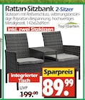 Rattan-Sitzbank 2-Sitzer bei Wreesmann im Prospekt "" für 89,99 €