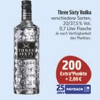 Three Sixty Vodka im Angebot bei E center in Plauen Three Sixty Vodka Angebote von Three Sixty bei E center Plauen für 2,00 €