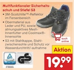 Multifunktionaler Sicherheitsschuh und Stiefel S3 im Angebot bei Netto Marken-Discount in Aachen Multifunktionaler Sicherheitsschuh und Stiefel S3 Angebote bei Netto Marken-Discount Aachen für 19,99 €