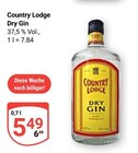 Dry Gin im Angebot bei GLOBUS in Rostock Dry Gin Angebote von Country Lodge bei GLOBUS Rostock für 5,49 €