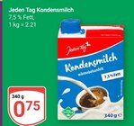 Kondensmilch Angebote von Jeden Tag bei GLOBUS Hoyerswerda für 0,75 €
