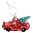 Baumschmuck Auto mit Glitzer bei Ernstings family im Oberndorf Prospekt für 3,99 €