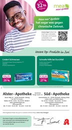 mea - meine apotheke Prospekt für Henstedt-Ulzburg: "Unsere Juni-Angebote", 4 Seiten, 01.06.2025 - 30.06.2025