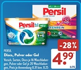 Discs, Pulver oder Gel von Persil im aktuellen ALDI SÜD Prospekt für 4,99 €