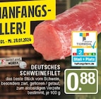 Deutsches Schweinefilet Angebote bei EDEKA Haltern am See für 0,88 €