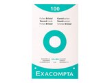 Promo Exacompta - Pack de 100 Fiches Bristol - 12,5 x 20 cm - petits carreaux - perforées - blanc à 3,39 € dans le catalogue Bureau Vallée à Lannilis