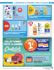 Promos Lessive dans le catalogue "Un peu, beaucoup, passionnément… mais à prix E.Leclerc !" de E.Leclerc Lessive en promo dans le catalogue E.Leclerc à la page 11