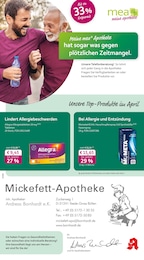 Aktueller mea - meine apotheke Apotheken Prospekt für Peine: Unsere April-Angebote mit 4} Seiten, 01.04.2026 - 30.04.2026