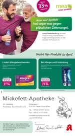mea - meine apotheke Apotheken Prospekt der aktuellen Woche mit 4 Seiten, gültig von 01.04.2026 bis 30.04.2026, in Peine und Umgebung Aktueller mea - meine apotheke Apotheken Prospekt in Peine und Umgebung, "Unsere April-Angebote" mit 4 Seiten, 01.04.2026 - 30.04.2026