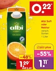 Saft oder Nektar von Albi im aktuellen Netto Marken-Discount Prospekt für 1,11 €