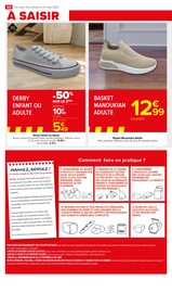 Chaussures Angebote im Prospekt "Des chocolats à prix Pâquescroyable !" von Carrefour Market auf Seite 46