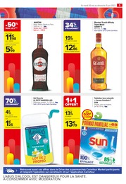 Prix et réduction Whisky dans le prospectus Carrefour Market en cours Offre Whisky dans le catalogue Carrefour Market du moment à la page 5
