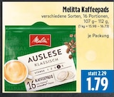 Kaffeepads Angebote von Melitta bei EDEKA Gießen für 1,79 €