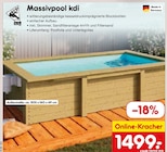Massivpool kdi  im aktuellen Netto Marken-Discount Prospekt für 1.499,00 €