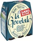 Bière Sans Alcool Blonde - LA GOUDALE dans le catalogue Intermarché Super