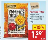 Pommes Frites Angebote von Botato bei Netto Marken-Discount Laatzen für 1,29 €