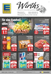 Aktueller EDEKA Prospekt mit Cola, "Aktuelle Angebote", Seite 1