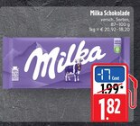Schokolade im Angebot bei EDEKA in Villingen-Schwenningen Schokolade Angebote von Milka bei EDEKA Villingen-Schwenningen für 1,82 €