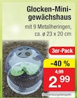 Glocken-Mini-Gewächshaus Angebote bei Zimmermann Laatzen für 2,99 €