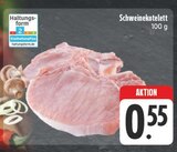 Schweinekotelett Angebote bei EDEKA Freiberg für 0,55 €