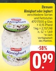 Aktuelles Almighurt oder Joghurt Angebot bei EDEKA in Nürnberg ab 0,99 €