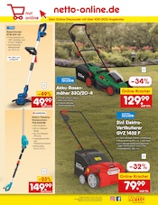 Akku Rasenmäher im Netto Marken-Discount Prospekt in Coesfeld Aktueller Netto Marken-Discount Prospekt mit Akku Rasenmäher, "Aktuelle Angebote", Seite 39