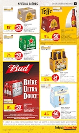 Heineken Angebote im Prospekt "-50% DE REMISE IMMÉDIATE SUR LE 2ÈME SUR UNE SÉLECTION DE BIÈRES" von Intermarché auf Seite 13