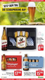 Bier im E center Prospekt "Aktuelle Angebote" mit 68 Seiten (Aalen)