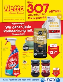 Kaffee im Netto Marken-Discount Prospekt "Aktuelle Angebote" mit 63 Seiten (Paderborn)