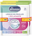 Lessive en feuilles L'éclatante - Dr. DR.BECKMANN en promo chez Aldi Lessive en feuilles L'éclatante - Dr. DR.BECKMANN dans le catalogue Aldi