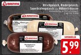 Hirschgulasch, Rindergulasch, Sauerbratengulasch oder Hühnerfrikassee Angebote von Rasting bei EDEKA Mönchengladbach für 5,99 €