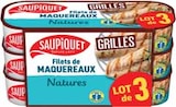 Filets de maquereaux grillés natures - SAUPIQUET en promo chez Intermarché Filets de maquereaux grillés natures - SAUPIQUET dans le catalogue Intermarché