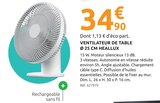 Mr.Bricolage Touques - Promo Ventilateur de table ø 25 cm Promo Ventilateur de table ø 25 cm à 34,90 € dans le catalogue Mr.Bricolage à Touques