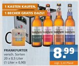Frankfurter versch. Sorten bei Getränke Lehmann - Getränke A-Z im Prospekt "" für 8,99 €