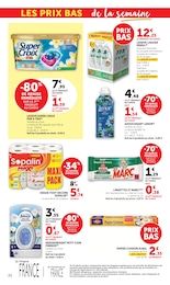 Prix et réduction Lessive Liquide dans le prospectus Super U en cours Offre Lessive Liquide dans le catalogue Super U du moment à la page 22