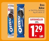 Oreo Kekse im EDEKA Prospekt Oreo Kekse im aktuellen EDEKA Prospekt für 1,29 €